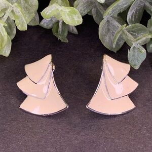 Vintage clip on earrings